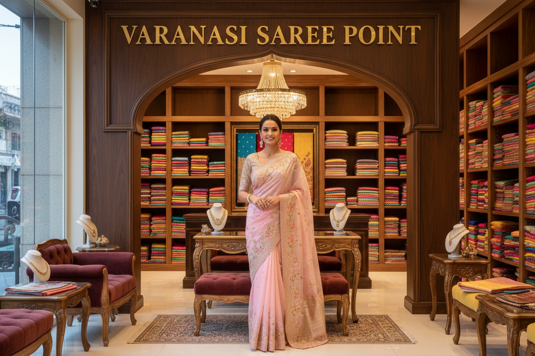 Semi Georgette Saree