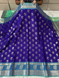 SOFT KATAN SILK SAREE WITH RICH PALLU AND BLOUSE