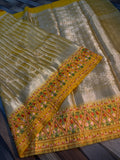 SOFT TISSU  SILK SAREE WITH RICH PALLU AND BLOUSE