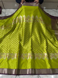SOFT KATAN SILK SAREE WITH RICH PALLU AND BLOUSE