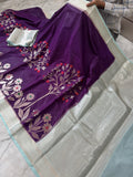 SOFT KATAN SILK SAREE WITH RICH PALLU AND BLOUSE