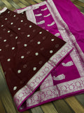Semi Georgette boti saree
