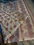 SOFT TISSU  SILK SAREE WITH RICH PALLU AND BLOUSE