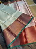 SOFT TISSU  SILK SAREE WITH RICH PALLU AND BLOUSE