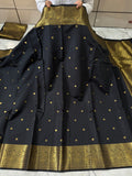 SOFT KATAN SILK SAREE WITH RICH PALLU AND BLOUSE