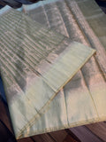 SOFT TISSU  SILK SAREE WITH RICH PALLU AND BLOUSE