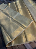 SOFT TISSU  SILK SAREE WITH RICH PALLU AND BLOUSE