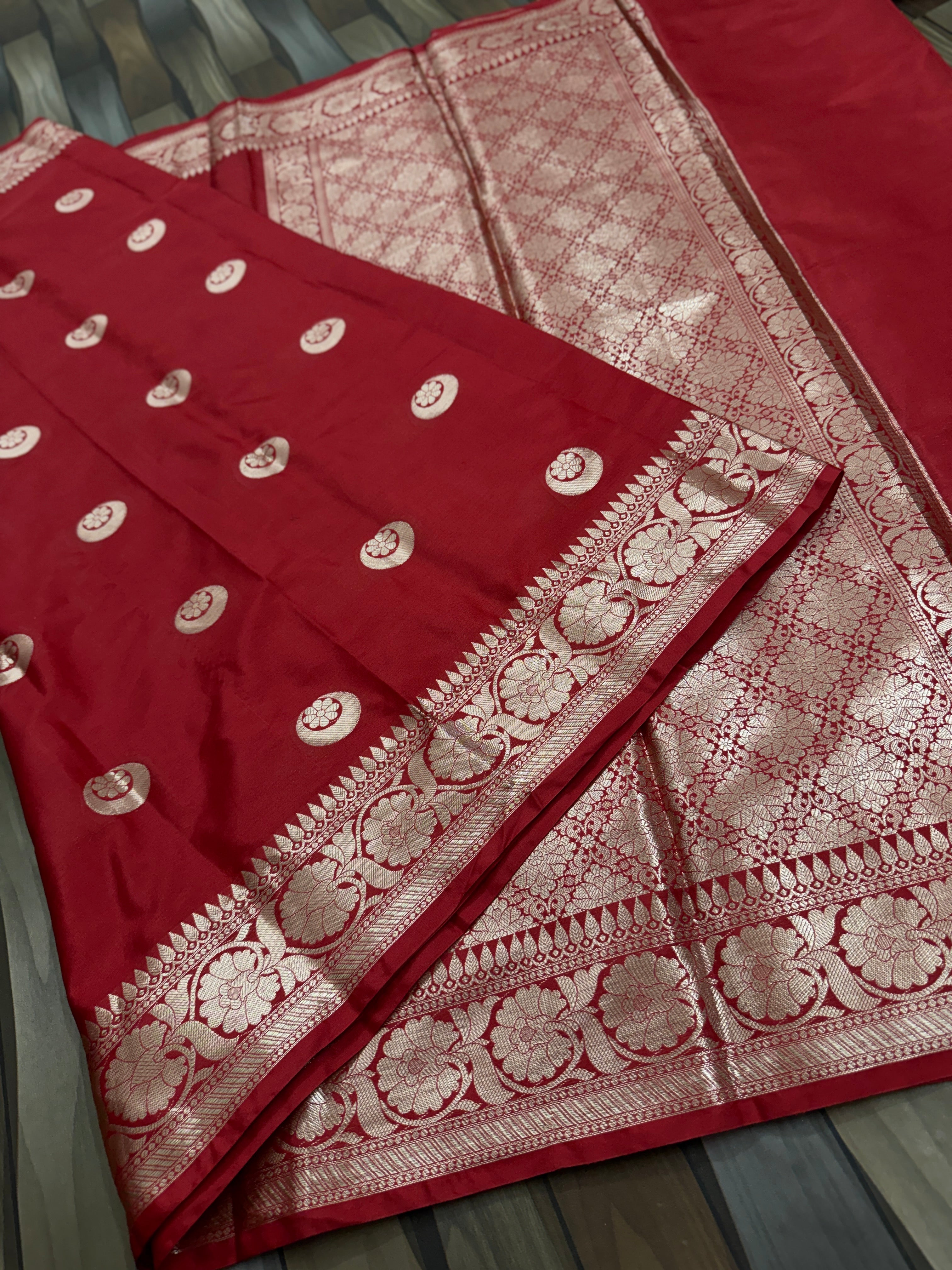 Semi katan silk saree