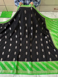 SOFT KATAN SILK SAREE WITH RICH PALLU AND BLOUSE