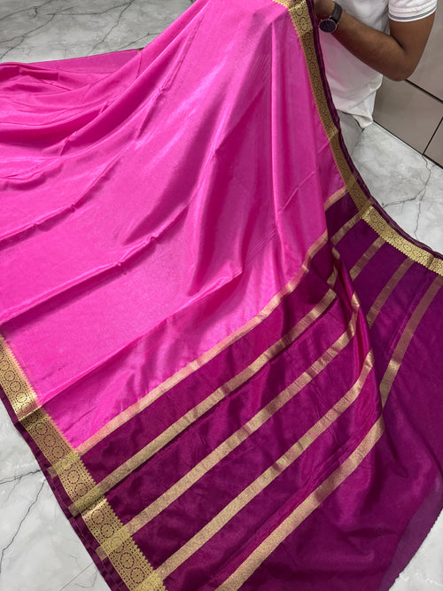 DUPION WARM SILK SAREE WITH RICH PALLU AND BLOUSE