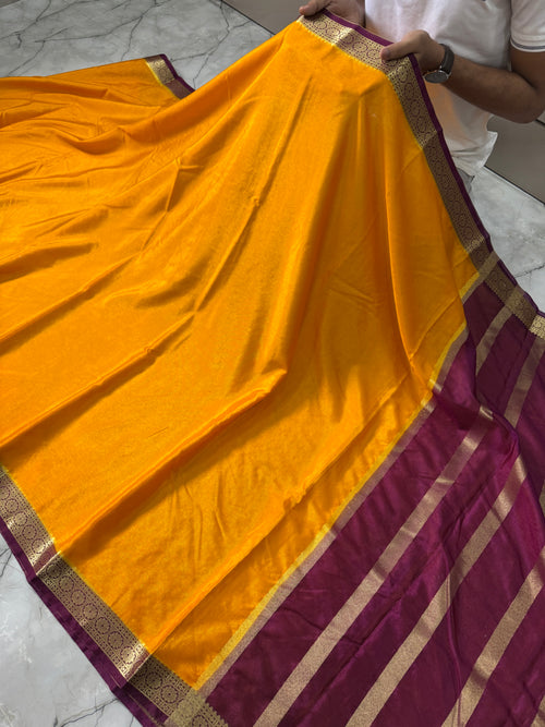 DUPION WARM SILK SAREE WITH RICH PALLU AND BLOUSE