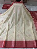 SOFT KATAN SILK SAREE WITH RICH PALLU AND BLOUSE