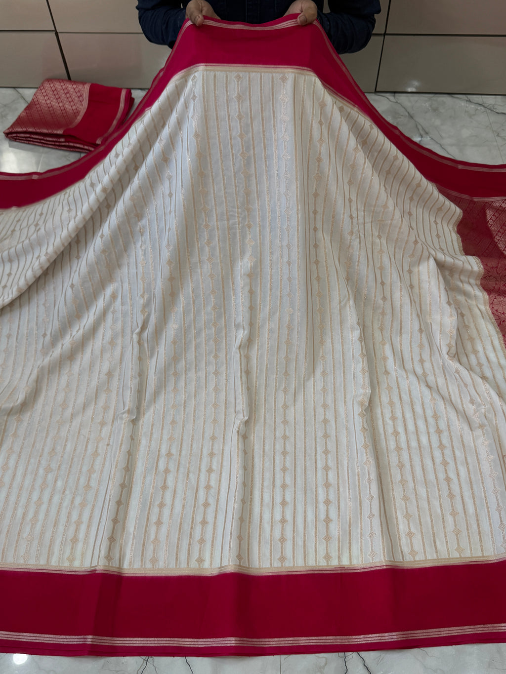 SOFT KATAN SILK SAREE WITH RICH PALLU AND BLOUSE