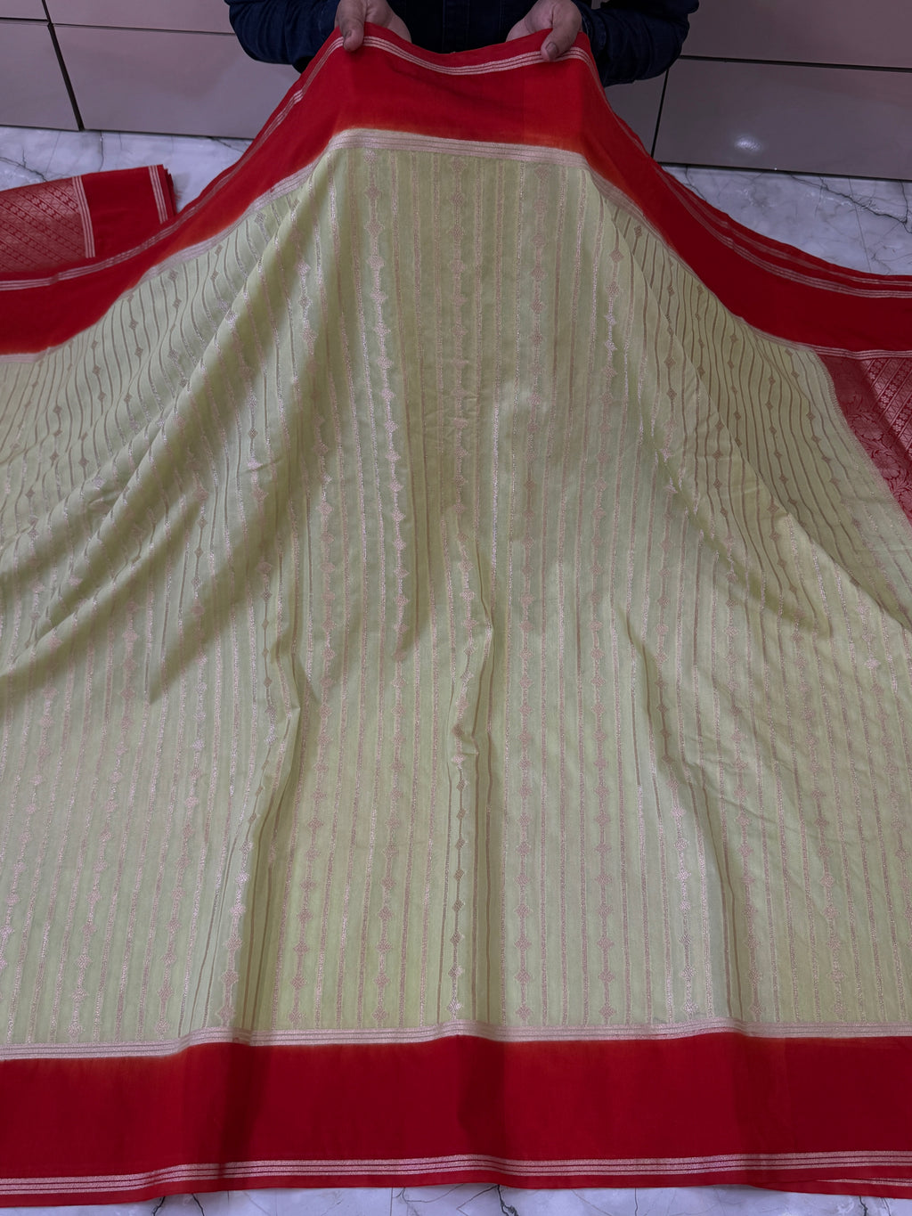 SOFT KATAN SILK SAREE WITH RICH PALLU AND BLOUSE
