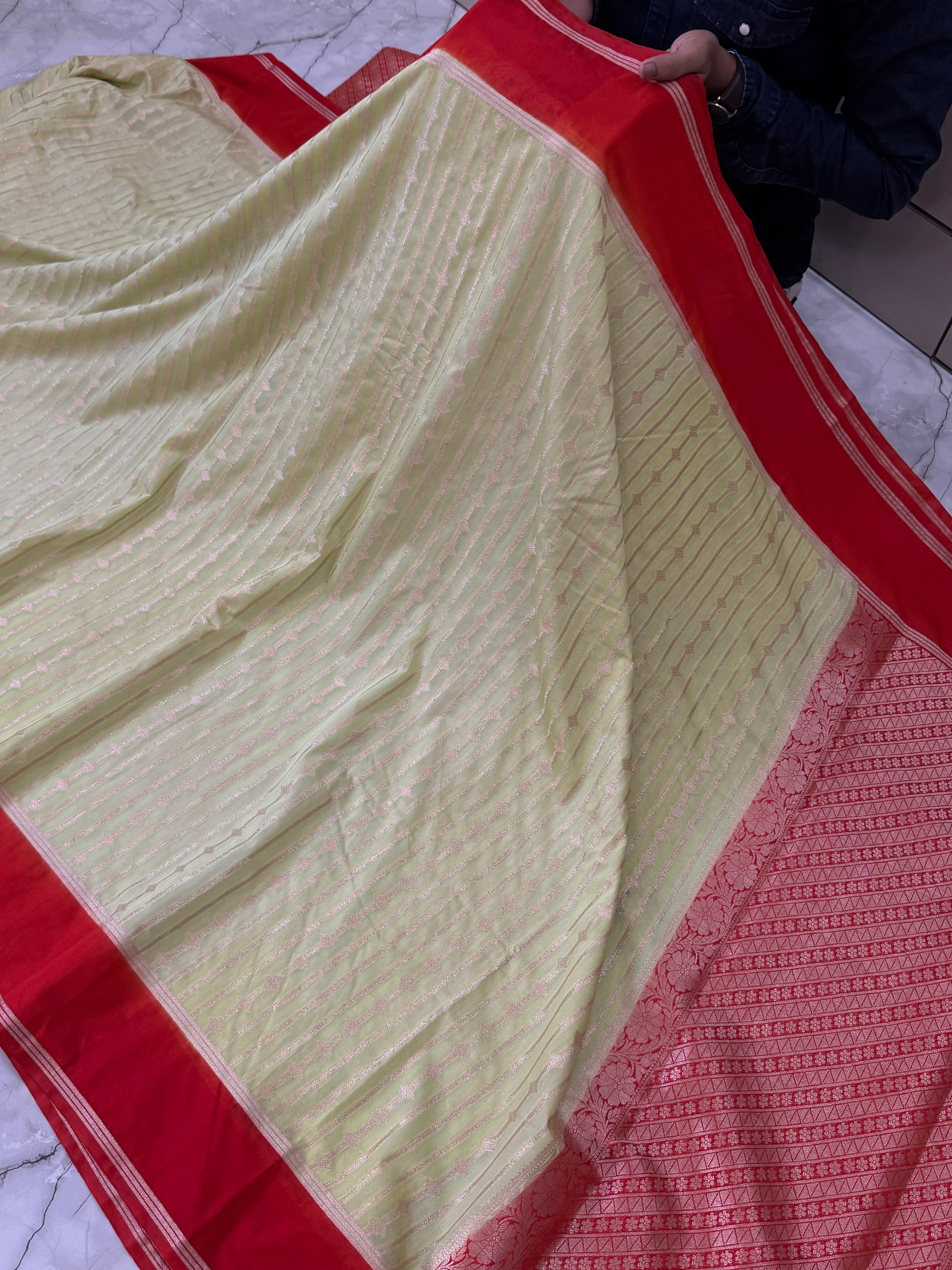 SOFT KATAN SILK SAREE WITH RICH PALLU AND BLOUSE